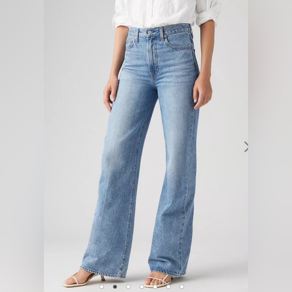 Levi's Denim - COPY - Classic LEVI’S Ribcage Wide Leg Jeans 27 W x 34 L